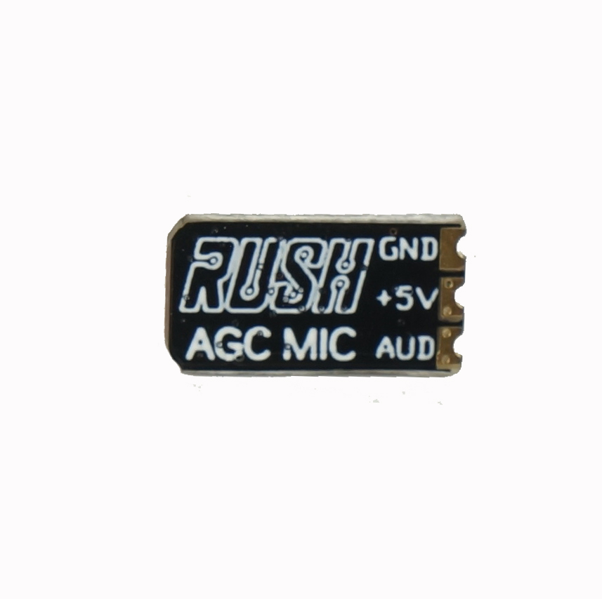 RUSH AGC MIC Microphone 5V DC For RUSH TANK Mini FPV Transmitter VTX