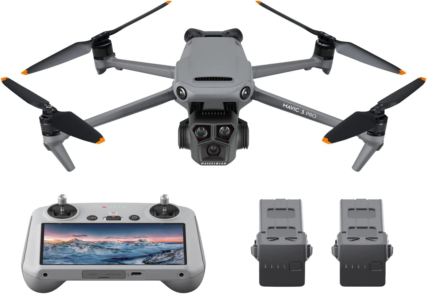 DJI Mavic 3 Pro Fly More Combo With DJI RC (screen Remote Controller), Flagship Triple-Camera Drone With 4/3 CMOS Hasselblad